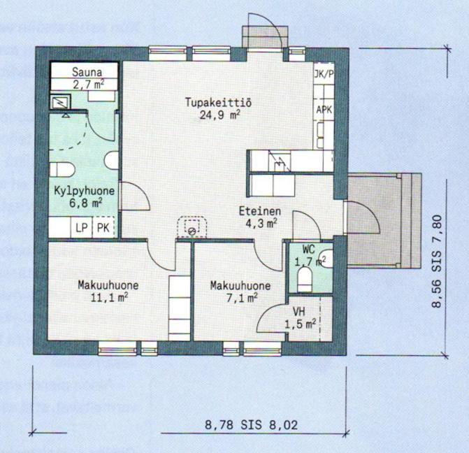 Ahma Moekki Apartment Kilpisjarvi Bagian luar foto